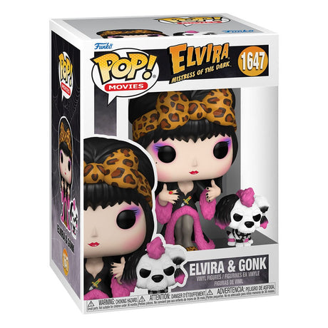 Elvira Mistress of the Dark Elvira & Gonk Funko Pop! Vinyl Figure #1647