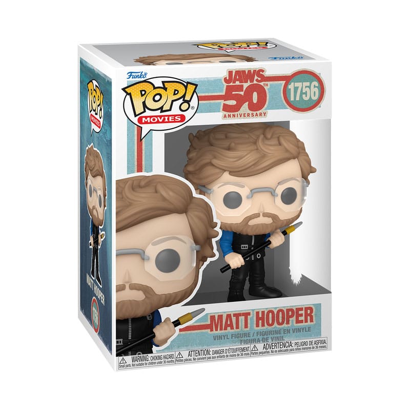 Jaws POP! Rocks Vinyl Figure Matt Hooper 9 cm