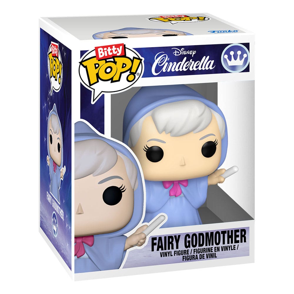 Disney Bitty POP! Display with 2 Vinyl Figures Cinderella's Castle