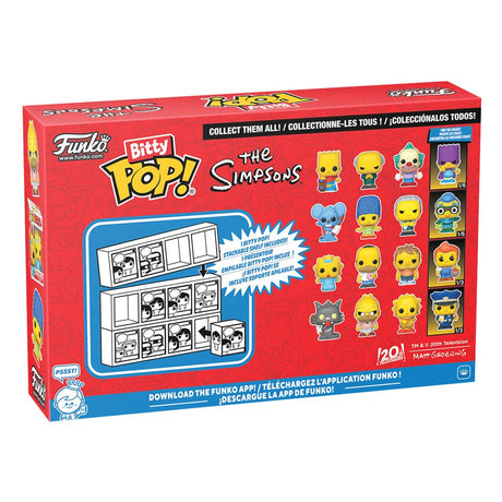The Simpsons Bitty POP! Vinyl Figure 4-Pack Series 4 2 cm