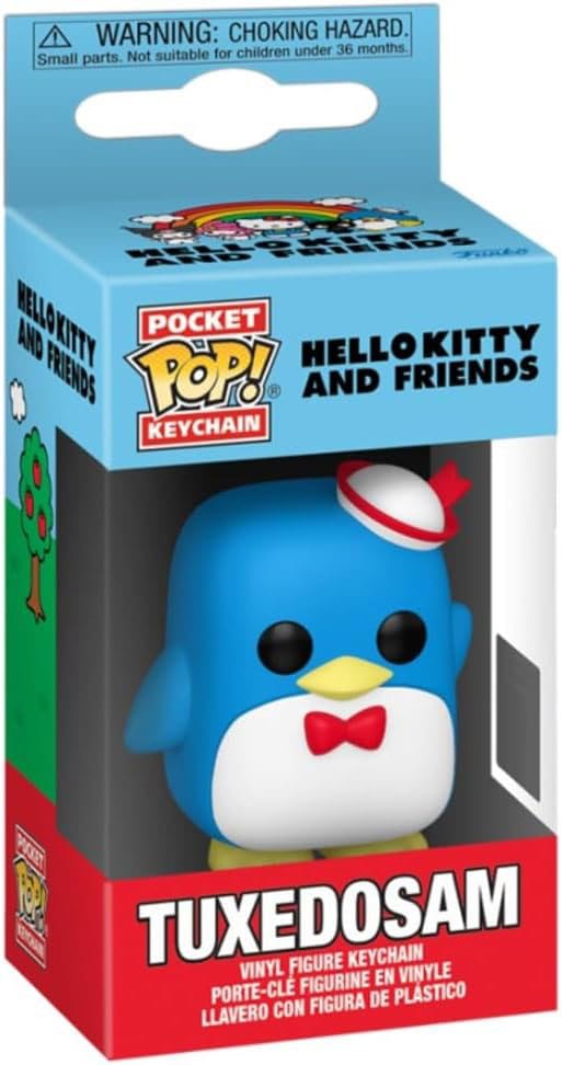 Sanrio POP! Vinyl Keychains 4 cm Tuxedosam Display (12)