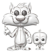 Looney Tunes POP!&Buddy Animation Vinyl Figure Sylvester&Tweety 9 cm
