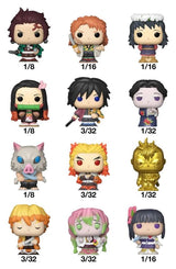 Demon Slayer: Kimetsu no Yaiba - The Movie Bitty POP! Vinyl Figures 2 cm Display (32)