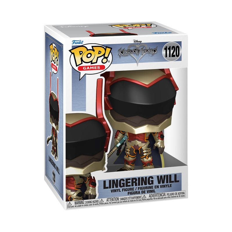 Kingdom Hearts POP! Games Vinyl Figure Lingering Will 9 cm