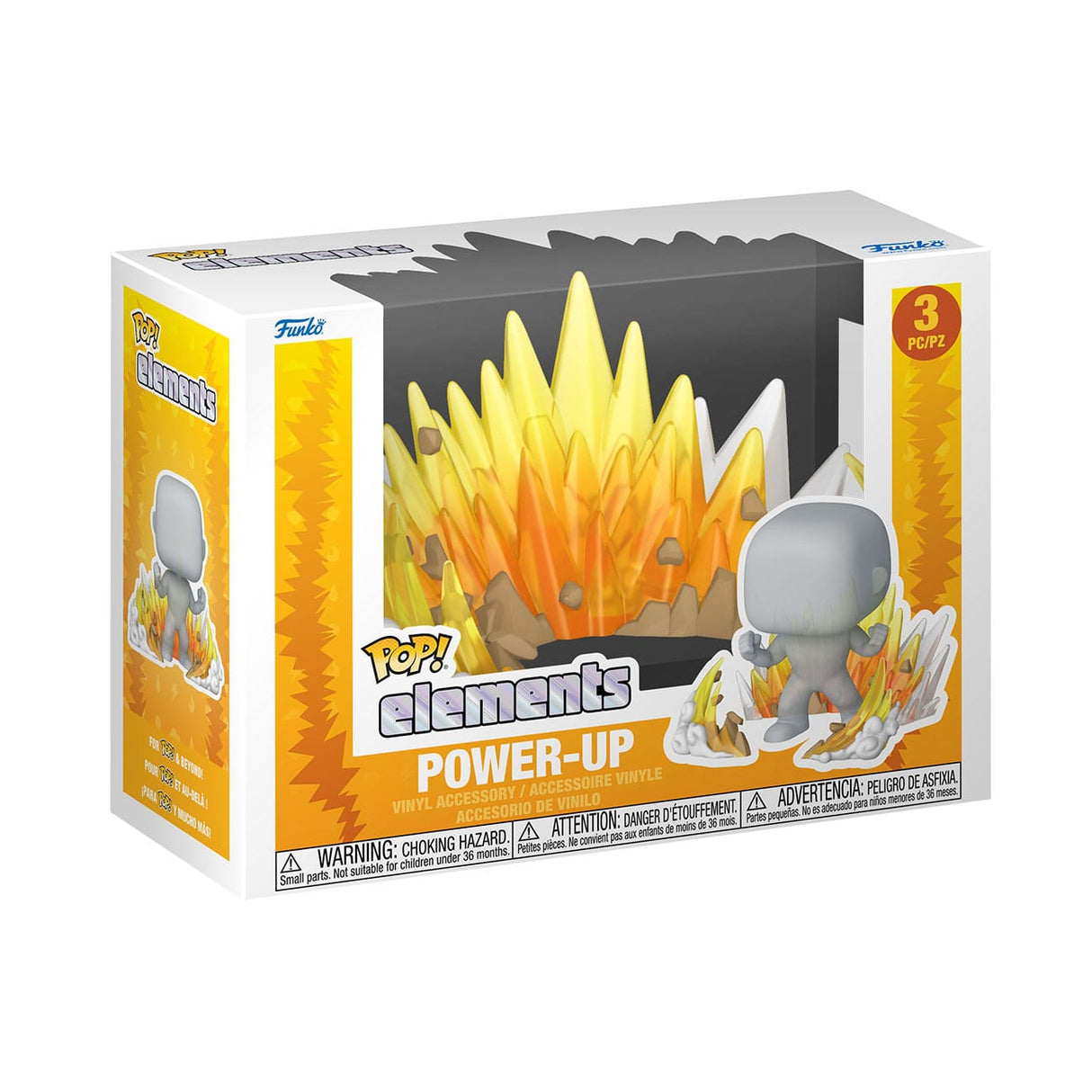 Power Up POP! Nooks Vinyl Figure Yellow 5 cm