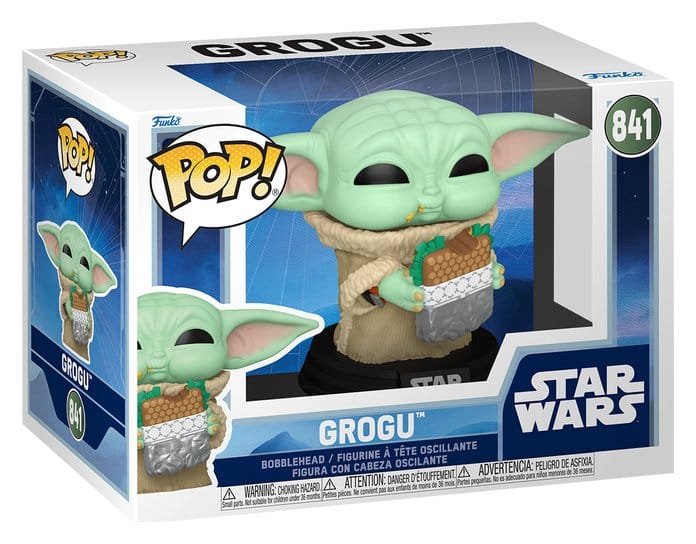 Star Wars: The Mandalorian and Grogu POP! Vinyl Figure Grogu with Sandwich 9 cm