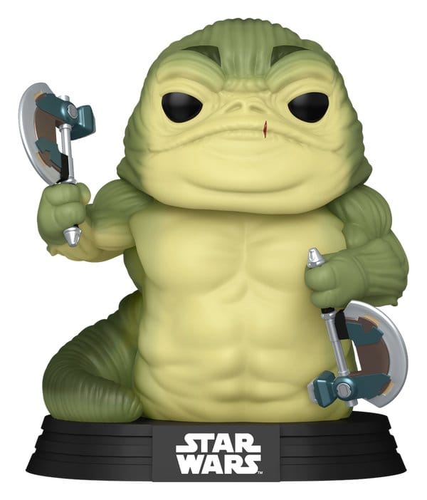 Star Wars: The Mandalorian and Grogu POP! Vinyl Figure Rotta the Hutt (Glow) 9 cm