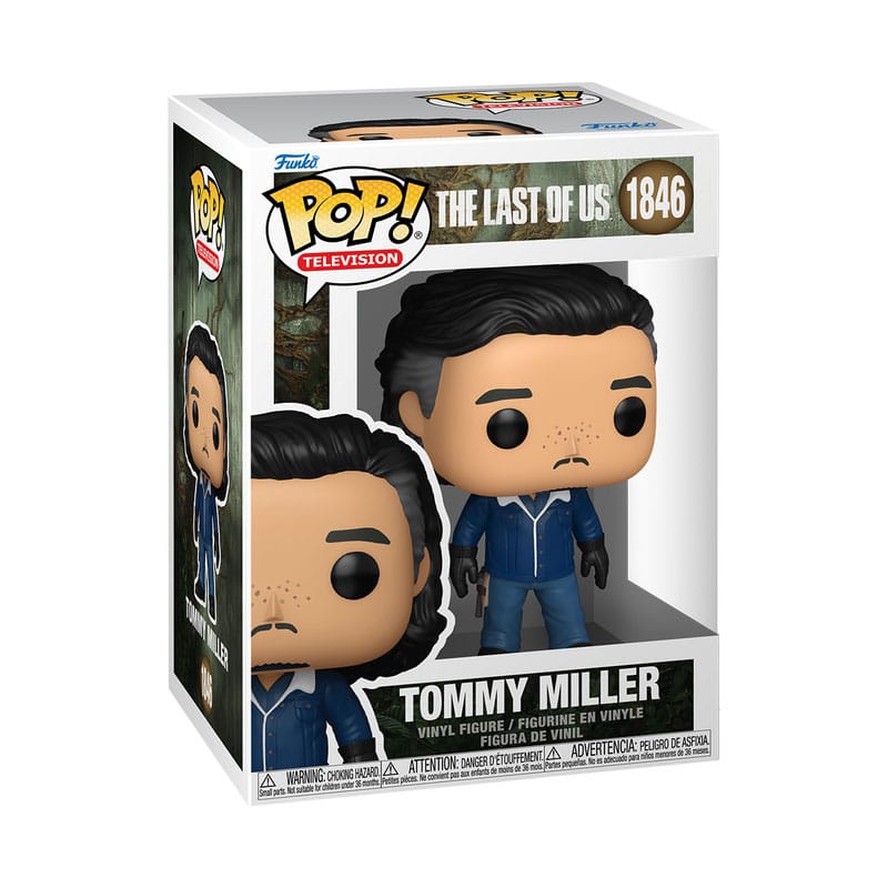The Last of Us POP! TV Vinyl Figures Tommy Miller 9 cm