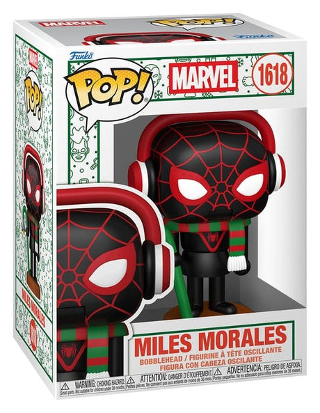 Marvel POP! Vinyl Figure : Holiday S6- Miles(NTKR) 9 cm
