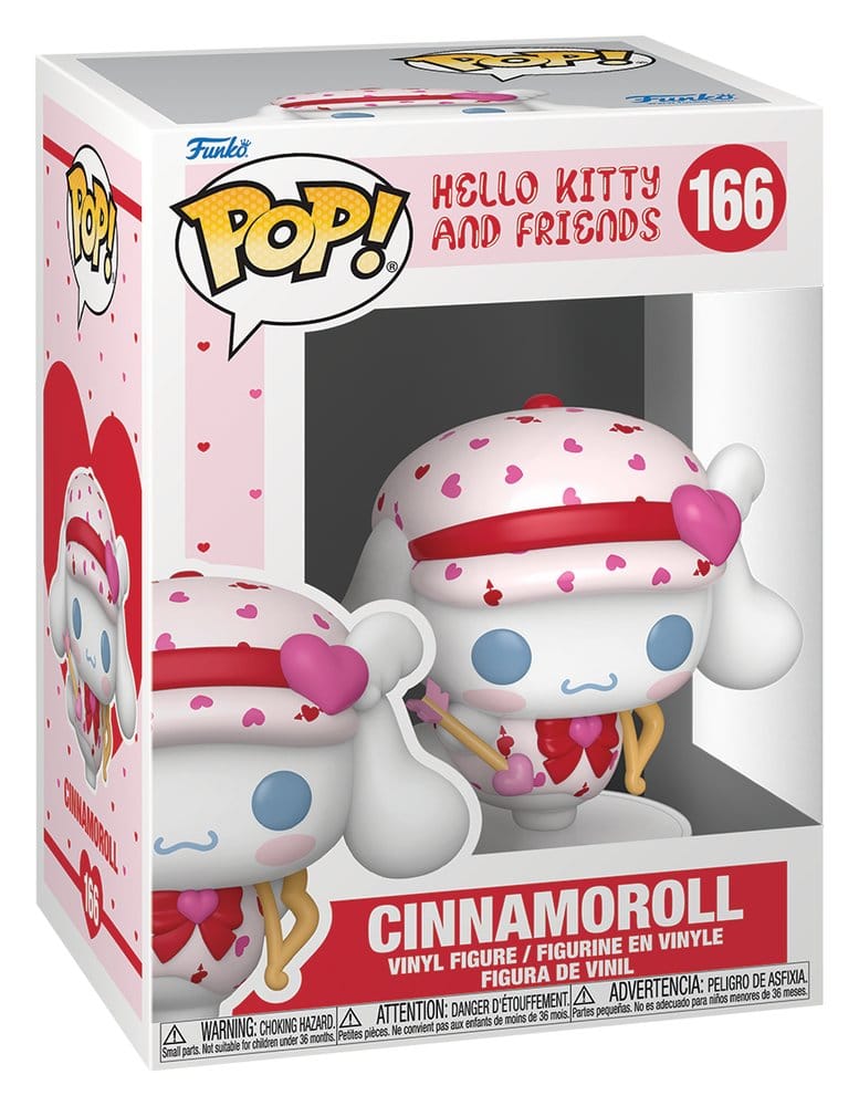 Hello Kitty POP! Sanrio Vinyl Figure Valentine's Day 2027 Cinnamoroll 9 cm