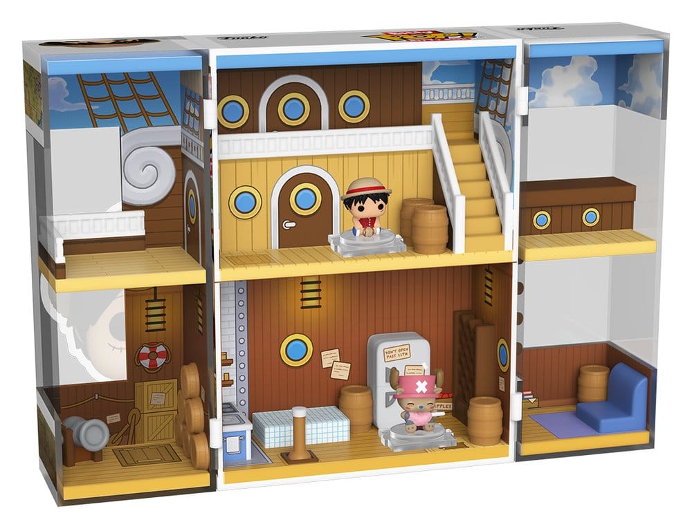 One Piece Bitty POP! Bitty Box Display with 2 Vinyl Figures Going Merry