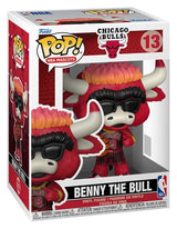 NBA POP! Basketball Vinyl Figure Mascots: Bulls- Benny The Bull 9 cm