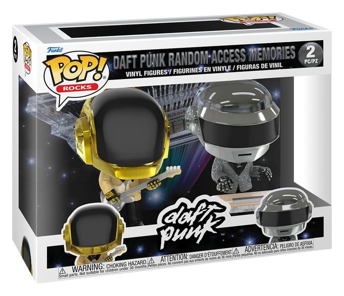 Daft Punk POP! Vinyl Figures 2-Pack LYtoD (GL) 9 cm