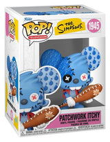 The Simpsons POP! Animation Vinyl Figure Itchy Patchwork 9 cm
