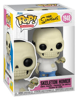 The Simpsons POP! Animation Vinyl Figure Skeleton Homer 9 cm