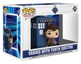 Doctor Who POP! Rides Deluxe Vinyl Tenth Doctor with TARDIS 9 cm