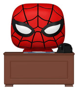 Marvel POP! Premium Vinyl Figure Meme- Spider-Man w/Desk 9 cm