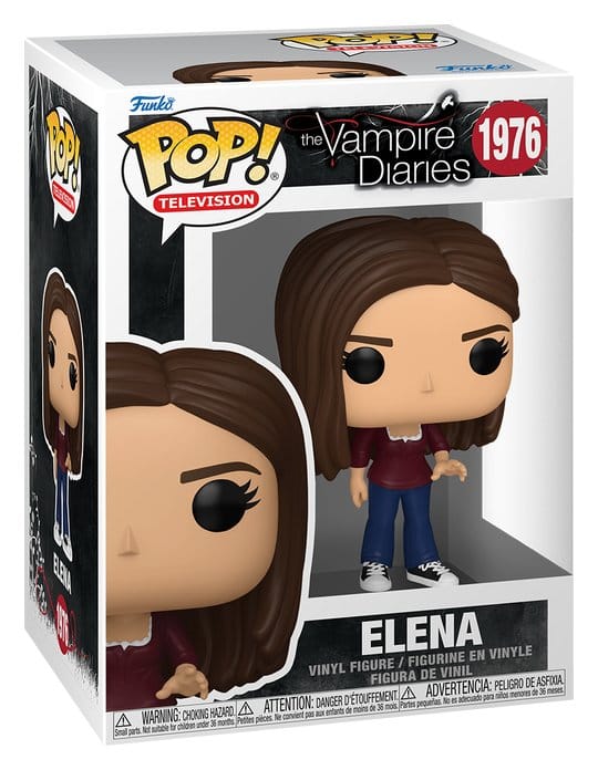 Vampire Diaries POP! Animation Vinyl Figures Elena w/Chase 9 cm Assortment (6)
