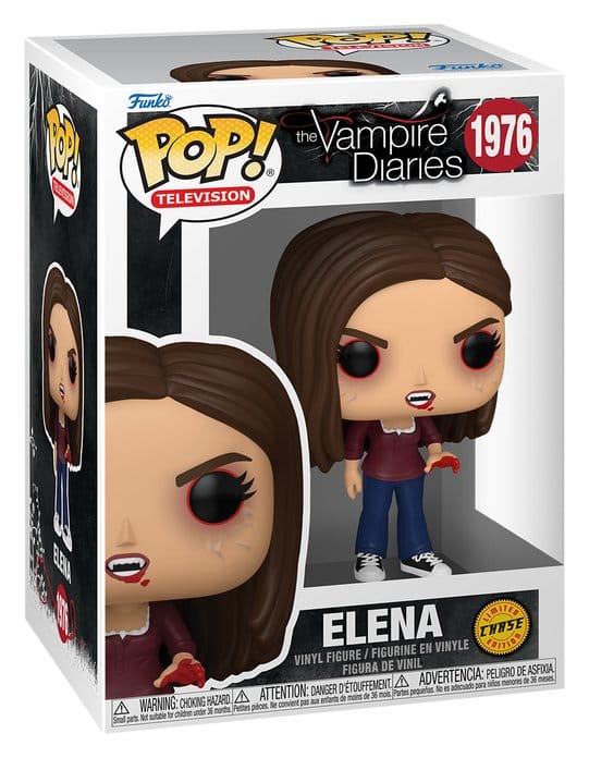 Vampire Diaries POP! Animation Vinyl Figures Elena w/Chase 9 cm Assortment (6)