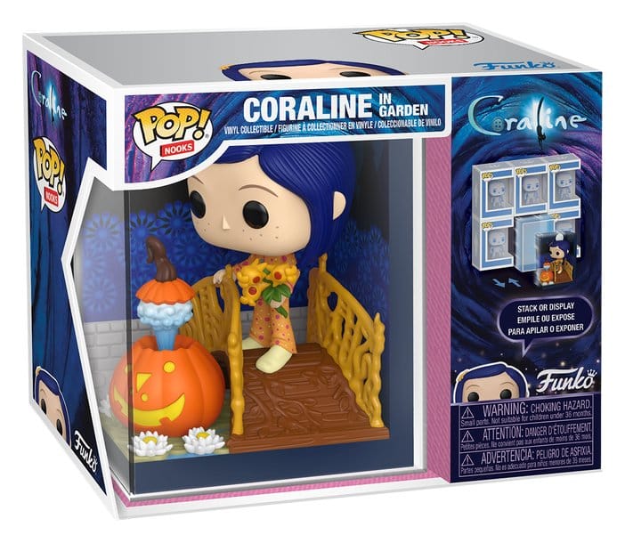 Coraline POP! Nooks Vinyl Diorama Garden 16 cm