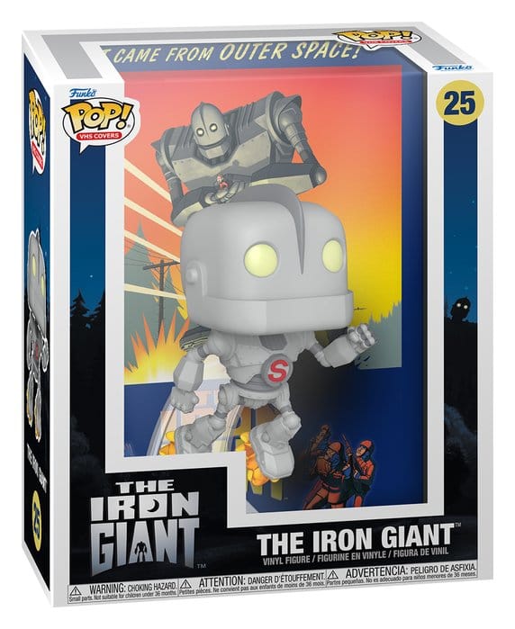 The Iron Giant POP! VHS Covers Vinyl Figure Ghost Face 9 cm