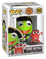 Muppet Treasure Island POP! Pop! & Buddy Vinyl Kermit & Polly 9 cm