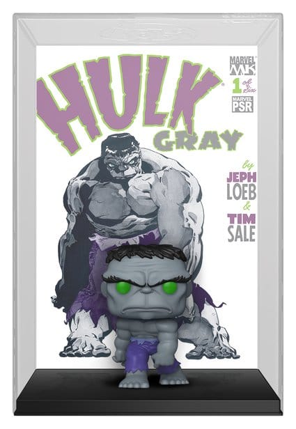 Marvel POP! Comic Covers Vinyl Figure Gray Hulk 9 cm