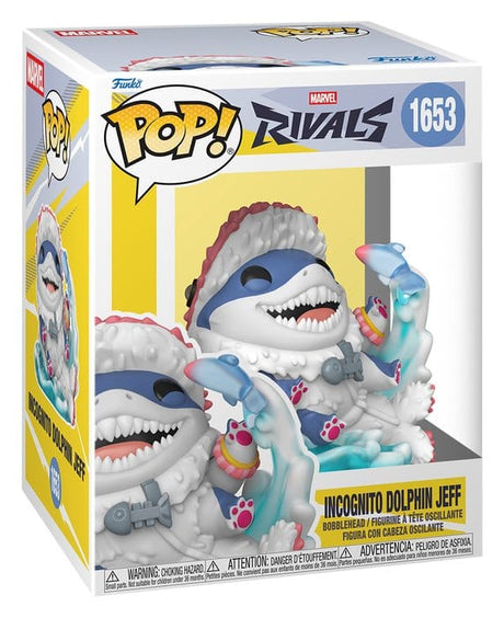 Marvel Rivals POP! Games Vinyl Figure Jeff (Incognito Dolphin) 9 cm