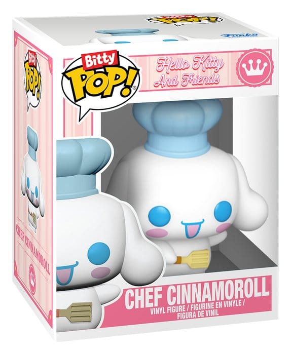 Sanrio Bitty POP! Town Vinyl Figure Cafe Cinnamoroll w/C