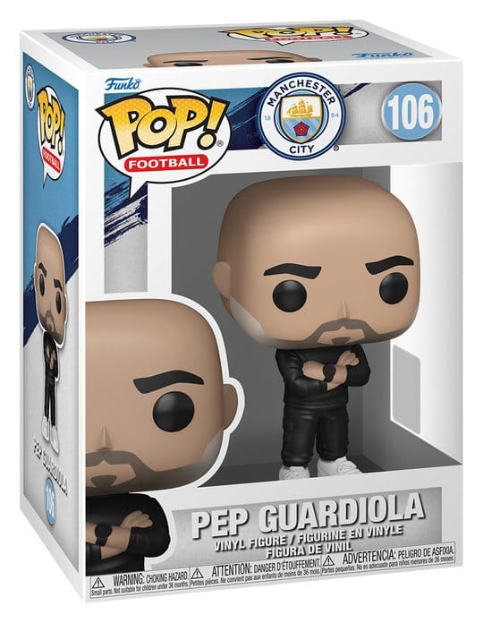 Manchester City F.C. POP! Football Vinyl Figure Pep Guardiola 9 cm