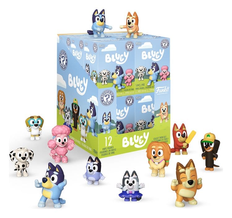 Bluey Mystery Mini Figures 5 cm Bluey Display (12)