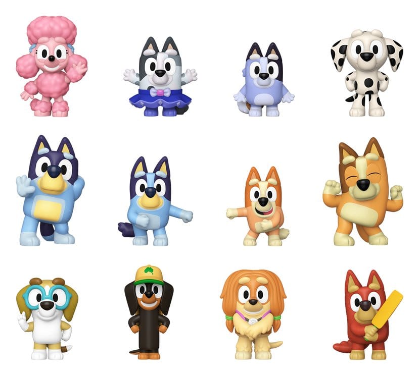 Bluey Mystery Mini Figures 5 cm Bluey Display (12)
