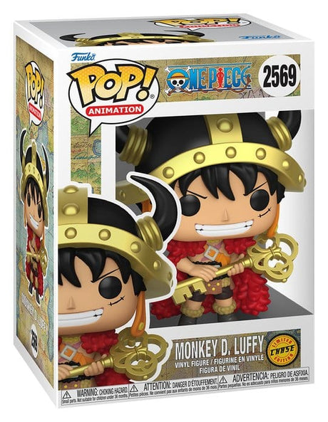 One Piece POP! Animation Vinyl Figures Luffy w/Chase 9 cm Assortment (6)