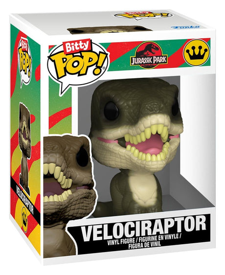Jurassic Park Bitty POP! Vinyl Figure 2-Pack Velociraptor & Brachiosaurus 2 cm