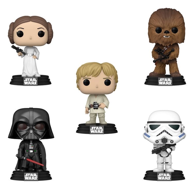 Star Wars POP! Vinyl Figure 5-Pack Black Friday Bundle 9 cm