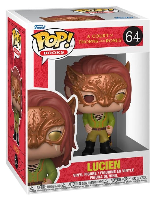 A Court of Thorns and Roses POP! Books Vinyl Figure Lucien Vanserra 9 cm