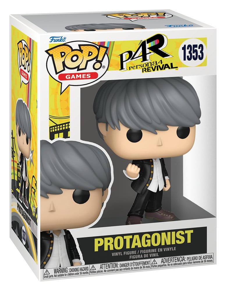 Persona 4 POP! Games Vinyl Figure Protagonist 9 cm