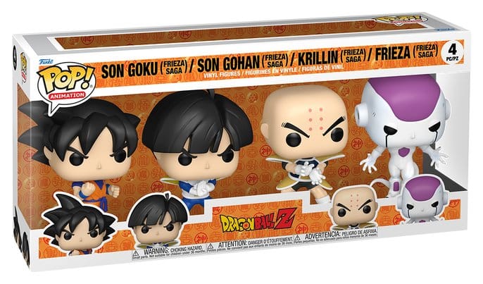 Dragon Ball POP! Vinyl Figure 4-Pack Refresh Black Friday Bundle 9 cm