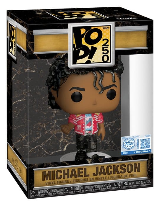 Michael Jackson POP! Rocks Vinyl Figure Michael Jackson (DGLT) 9 cm