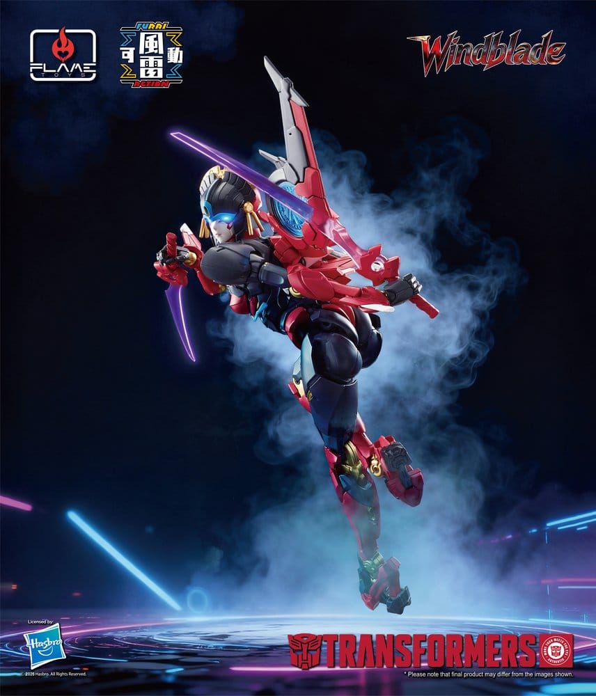 Transformers Furai Action Action Figure Windblade 16 cm