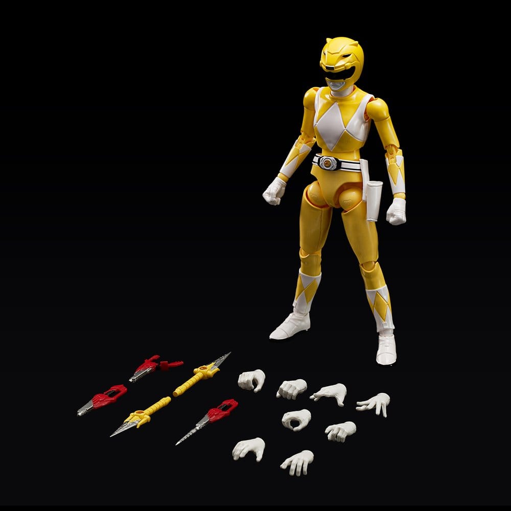 Power Rangers Furai Action Action Figure Yellow Ranger 13 cm