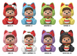 Monchhichi Rokimoto Figure Cup of Fun Lucky Cat Series Blind Box Display (6)