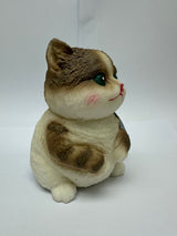 Fun Maker Squishy Fidget Toy Dark Brown Cat 11 cm