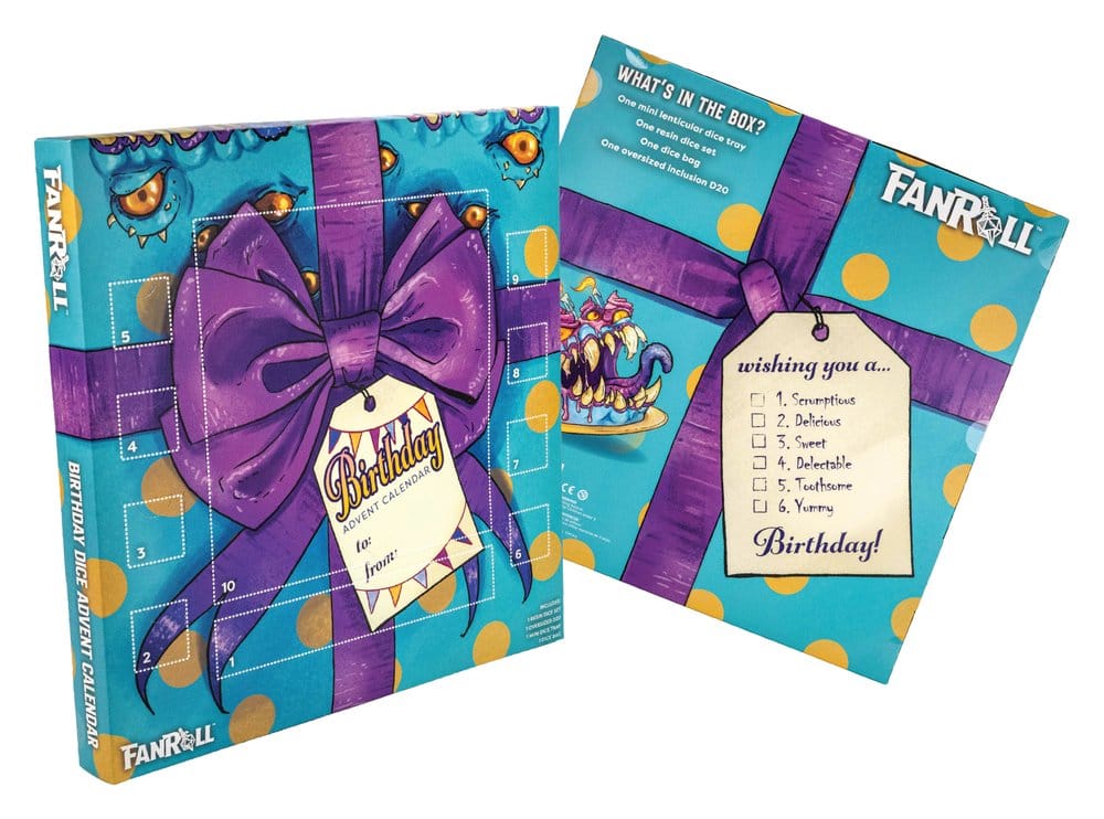 FanRoll Advent Calendar Mimic Birthday 10-Days