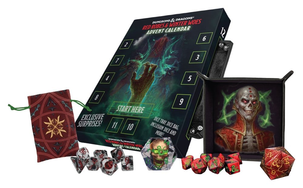 Dungeons & Dragons Advent Calendar Red Robes & Winter Woes