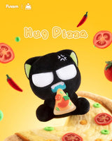 Luo Xiaohei Hug Series Plush Keyring Blind Box Display (6)