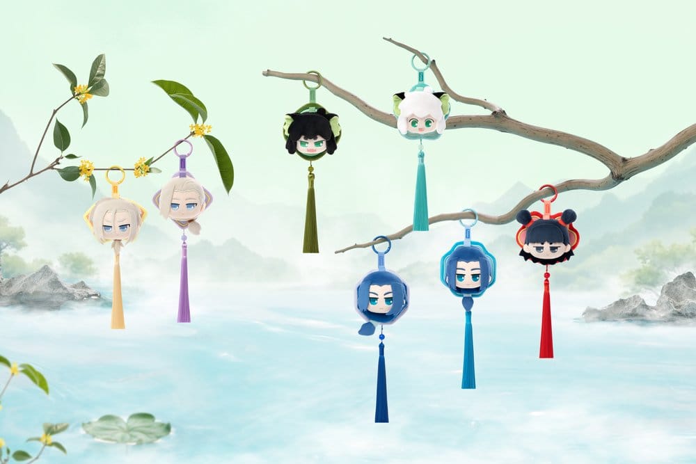 Luo Xiaohei Chinese-Style Series Plush Figure Blind Box Display (6)