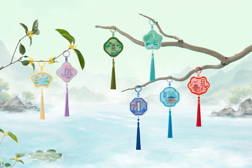 Luo Xiaohei Chinese-Style Series Plush Figure Blind Box Display (6)