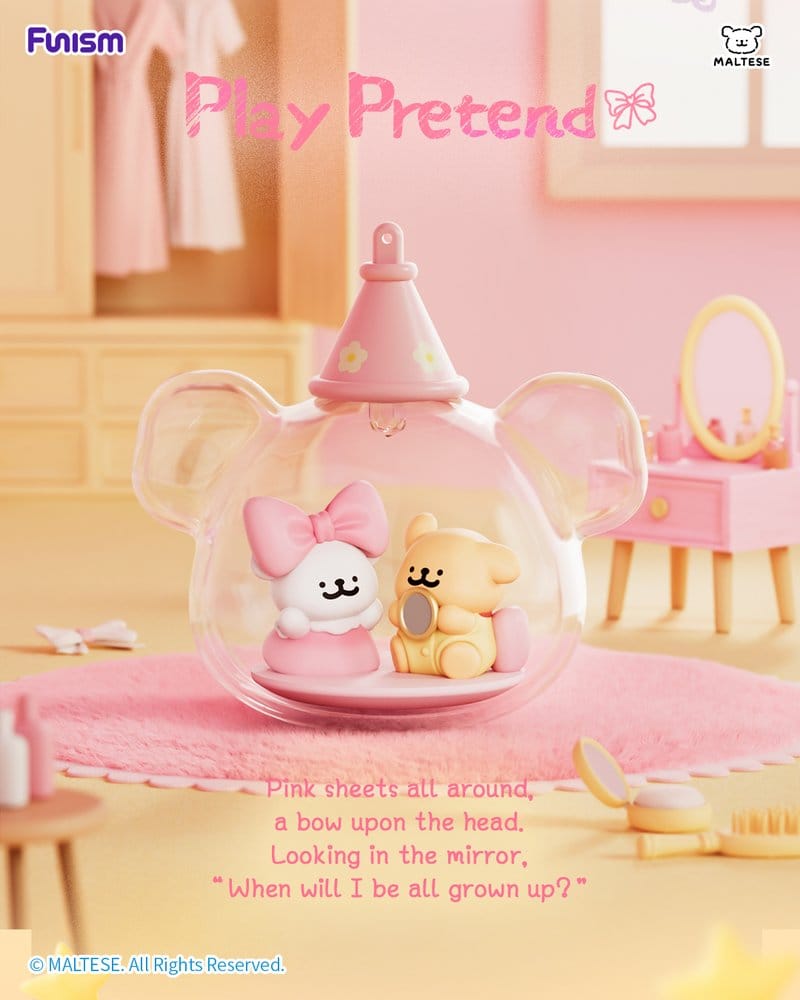 Maltese Childhood Days Series Mini Figure Blind Box Display (8)