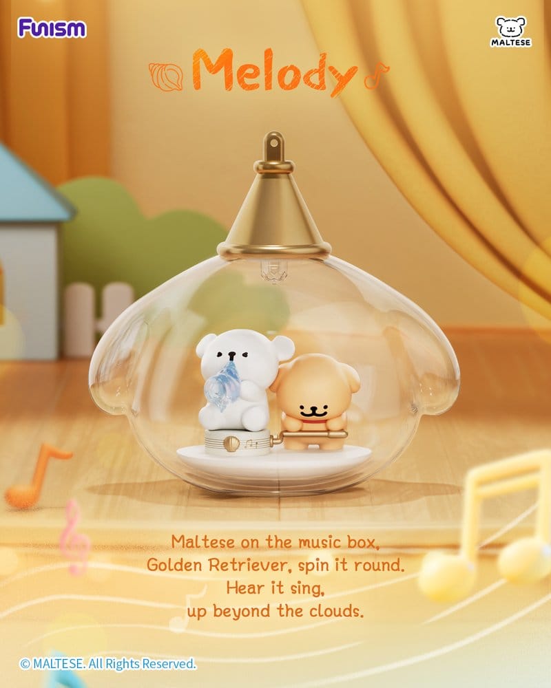 Maltese Childhood Days Series Mini Figure Blind Box Display (8)